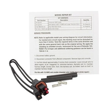 Motorcraft Wire Assembly, Wpt441 WPT441